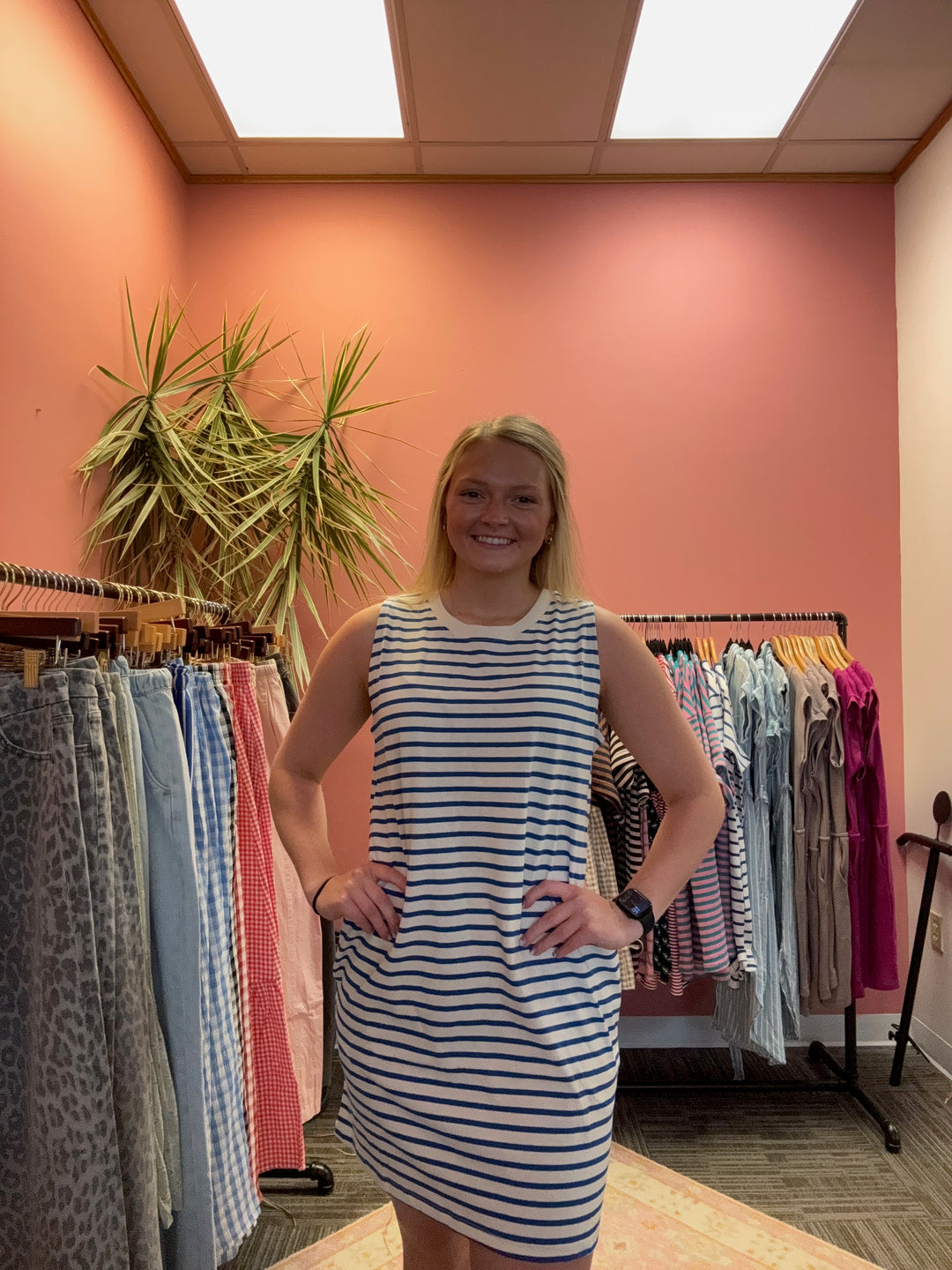 Penny Sleeveless Mini Dress