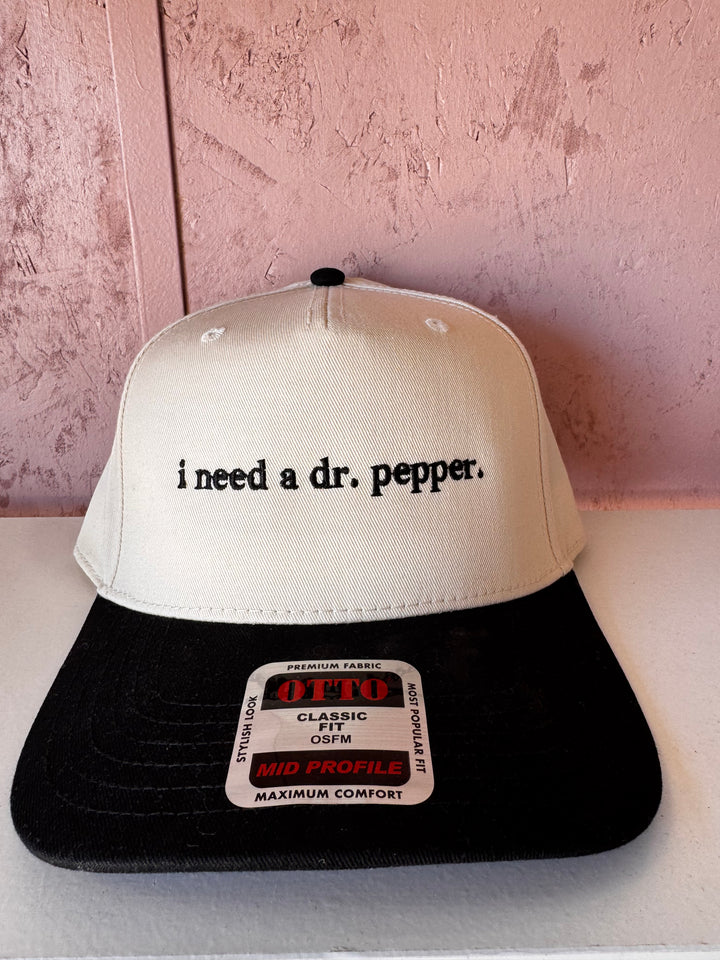I need a Dr. Pepper hat