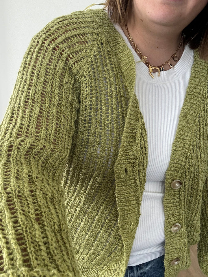 Grandma's Green Cardi