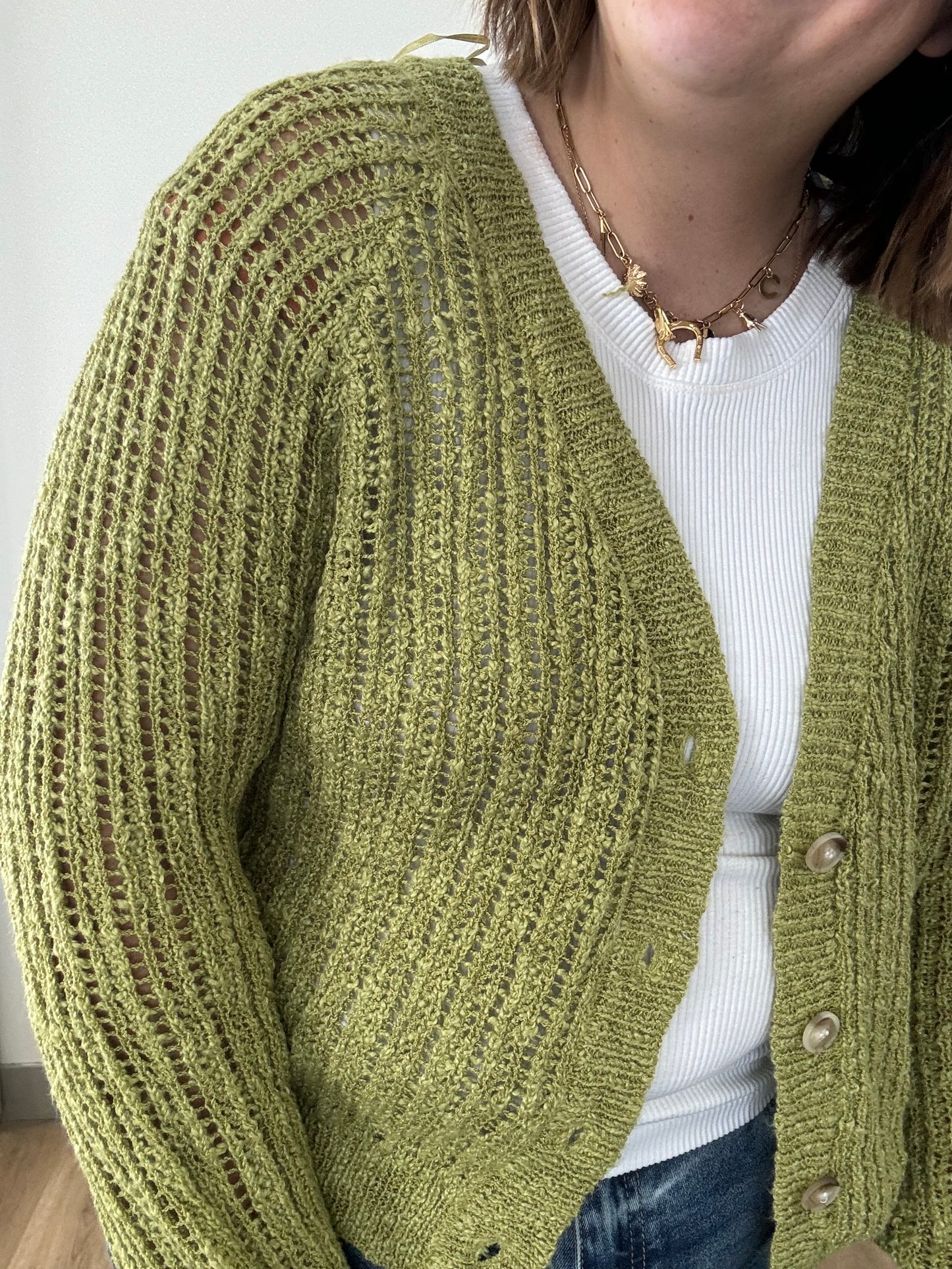 Grandma's Green Cardi