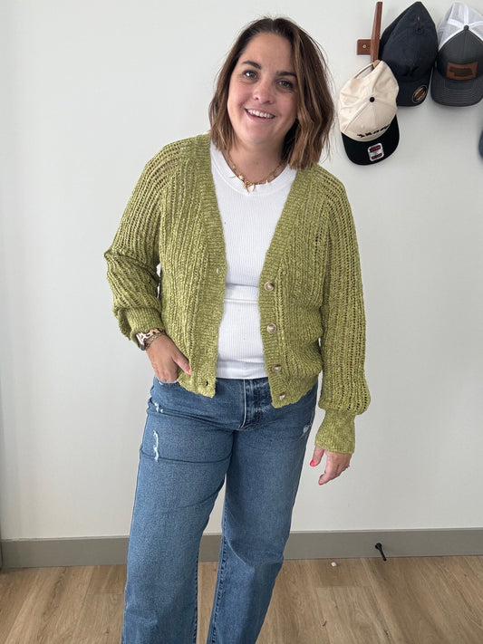 Grandma's Green Cardi