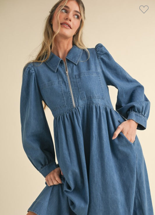 Halsey Western dress