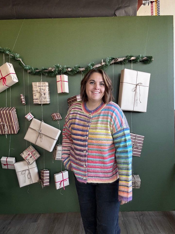 Judy Rainbow Cardigan