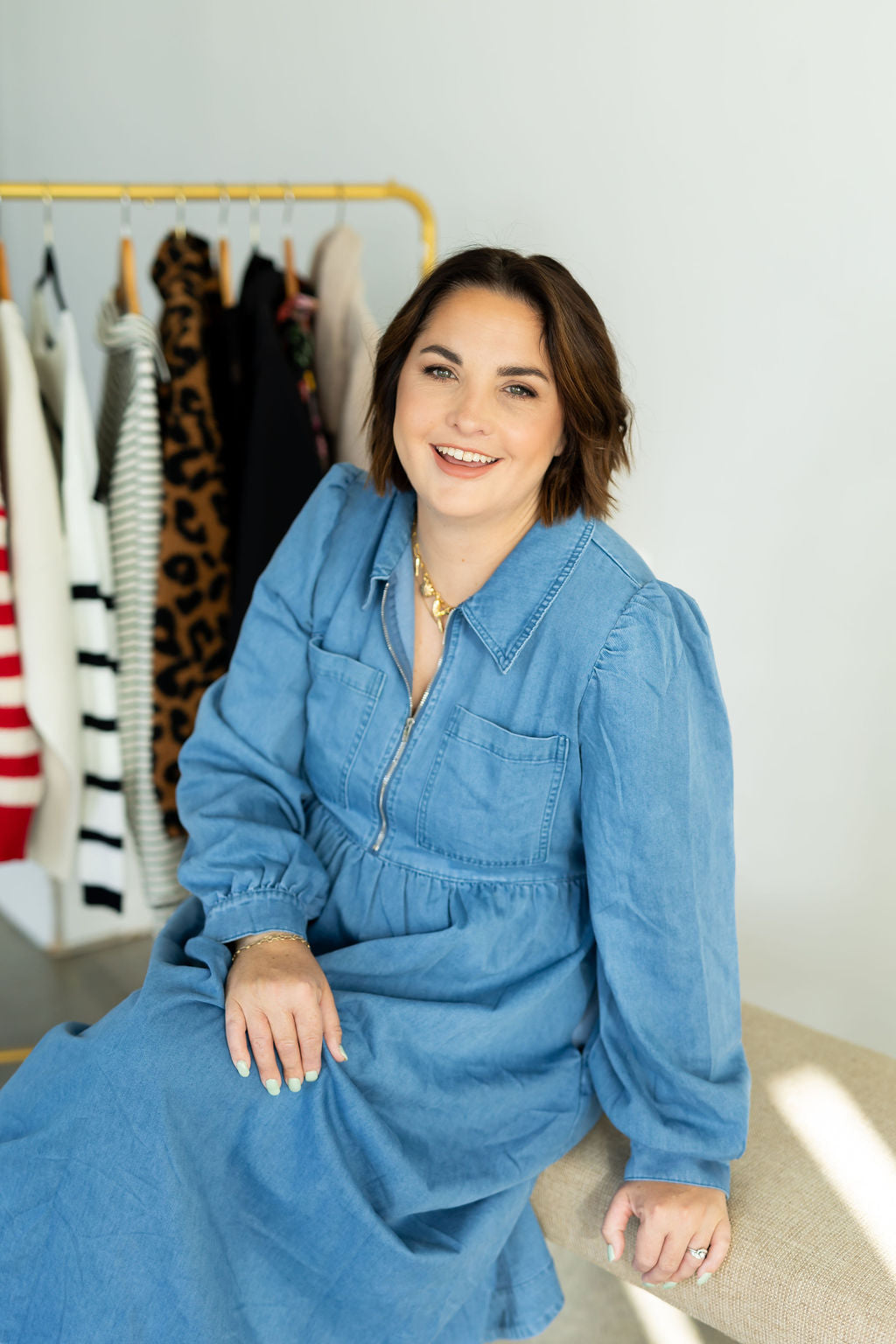 Halsey Western dress