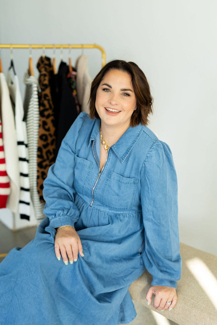 Halsey Western dress