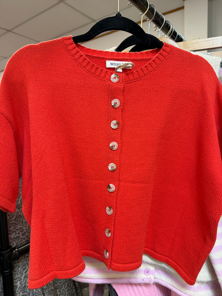 Oh poppy shortie cardi