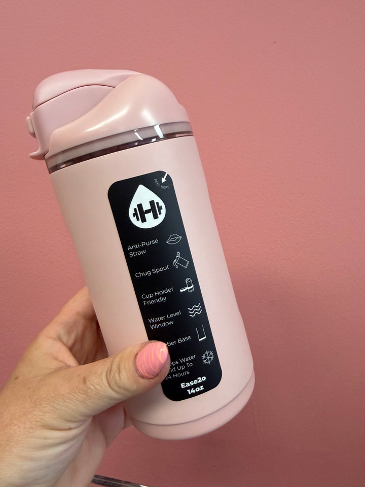 Dusty Rose HydroJug 14 oz Ease2o