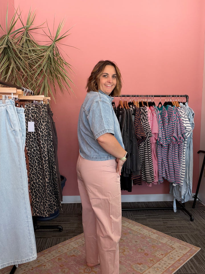 Shell Cotton Crop pant