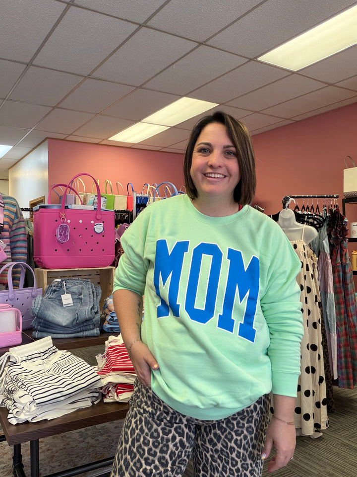 Mint Mom Crewneck