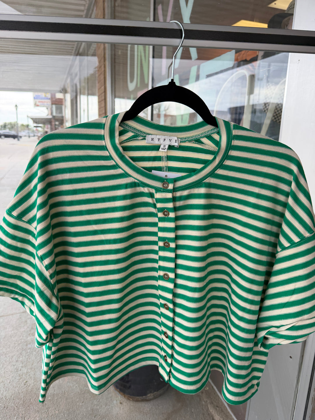 Set the Stripe tee