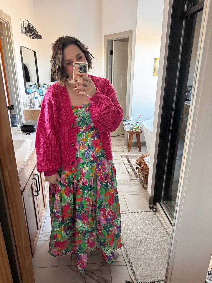 Garden Time Poplin dress