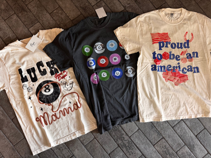 mom's club ball tee