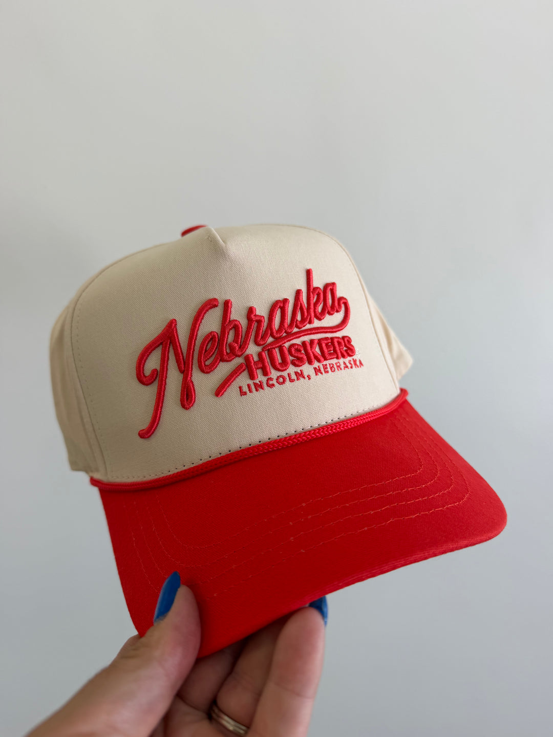 Nebraska Claytn Class Canvas Trucker Hat|Nebraska Trucker hat