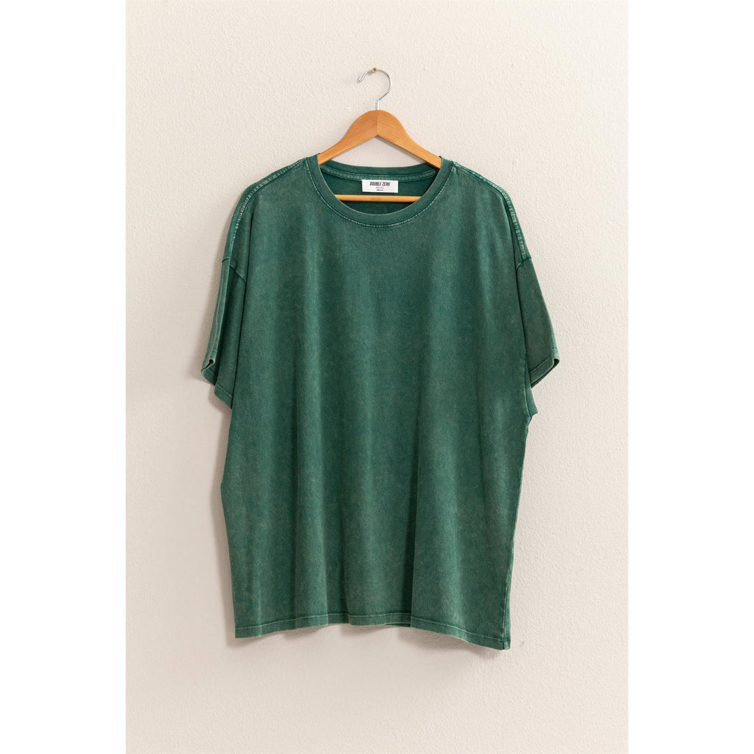 Cool Oversized Distressed Cotton T-shirt