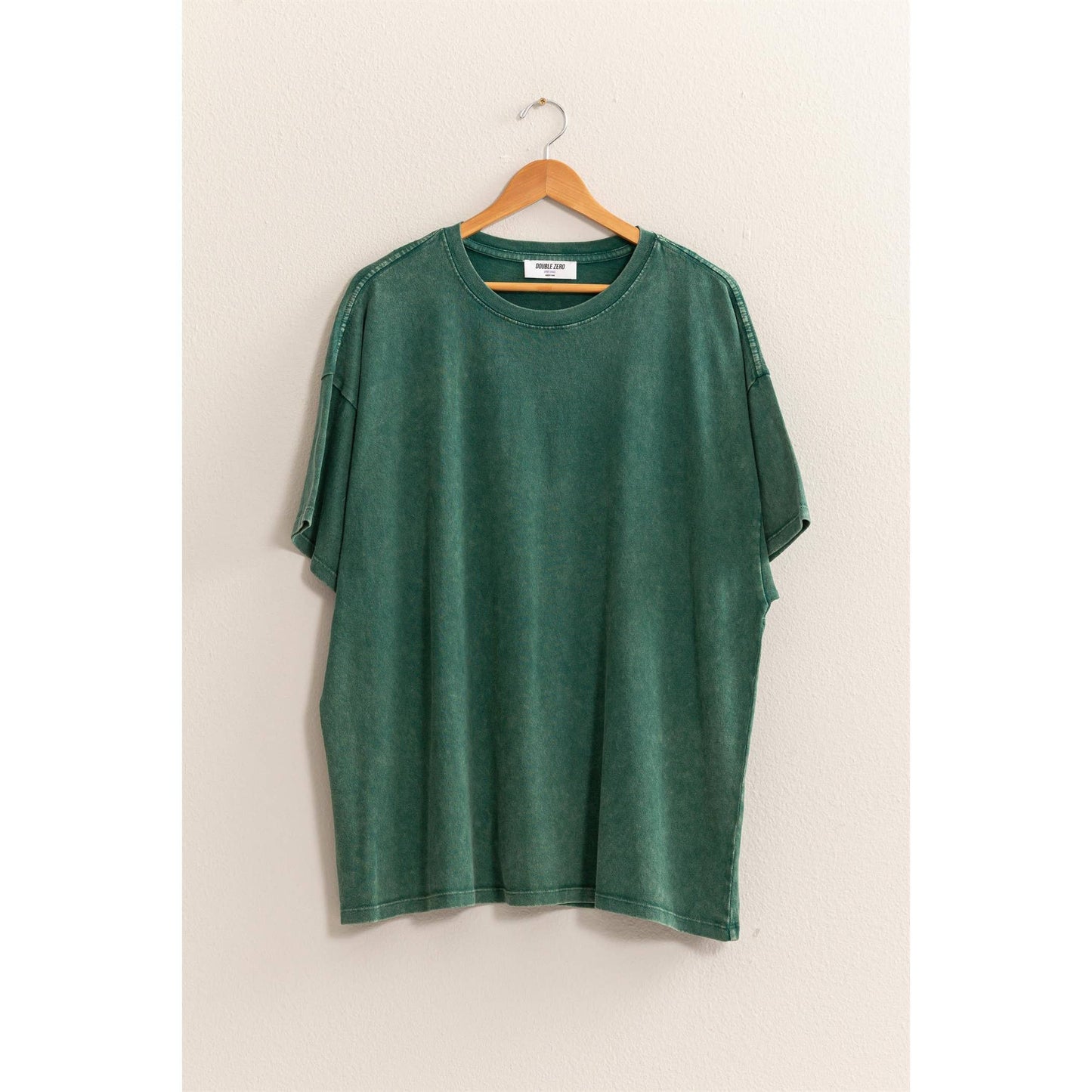 COOL OVERSIZED DISTRESSED COTTON T-SHIRT