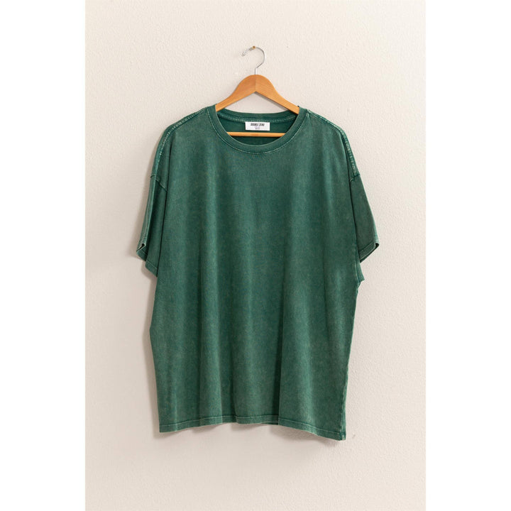 Cool Oversized Distressed Cotton T-shirt