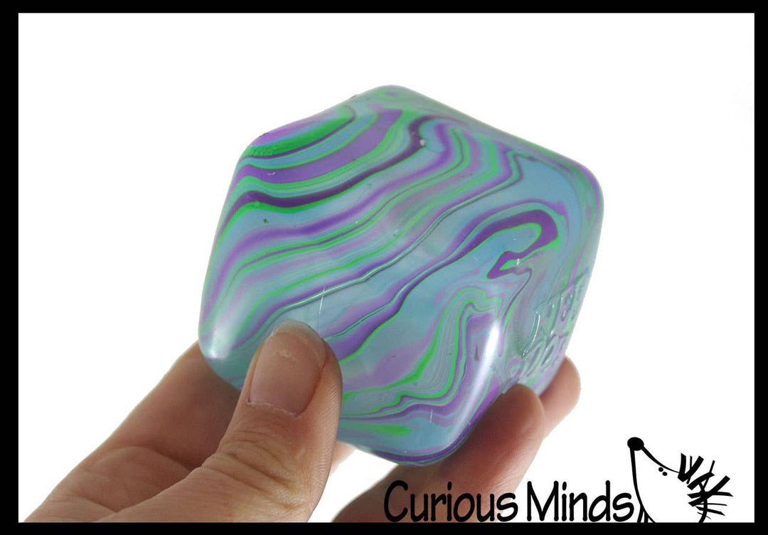 1 Swirl NeeDoh Nice Cube Ice Sugar Ball - Thick Glue/Gel