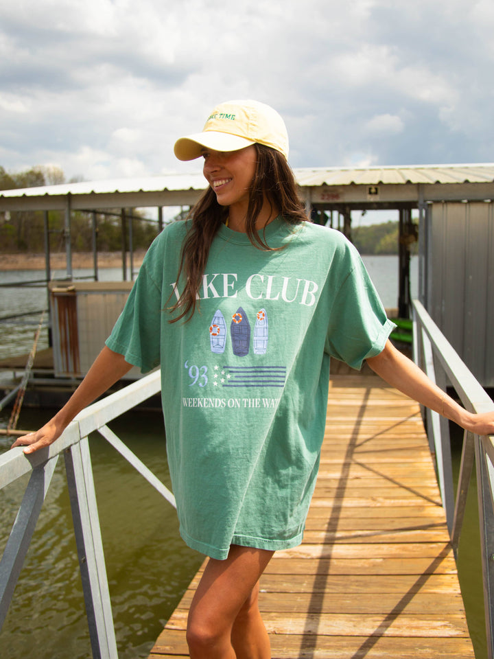 LAKE CLUB TEE X JO JOHNSON OVERBY: L