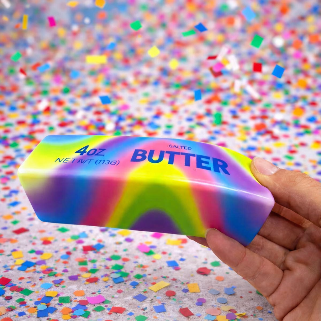 Rainbow Butter | Slow Rising Sensory Toy