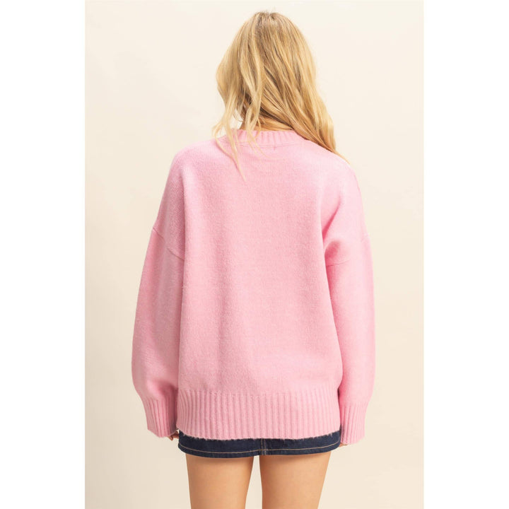 Pink Ballet Oversized sweater