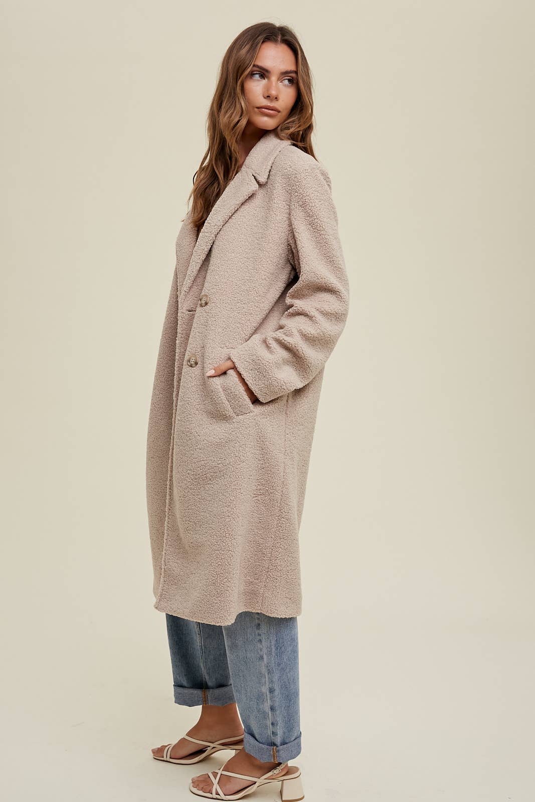 SHERPA DOUBLE BREASTED COAT
