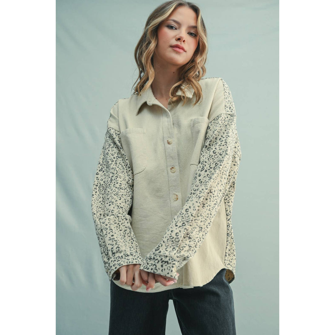 Lee Leopard shacket
