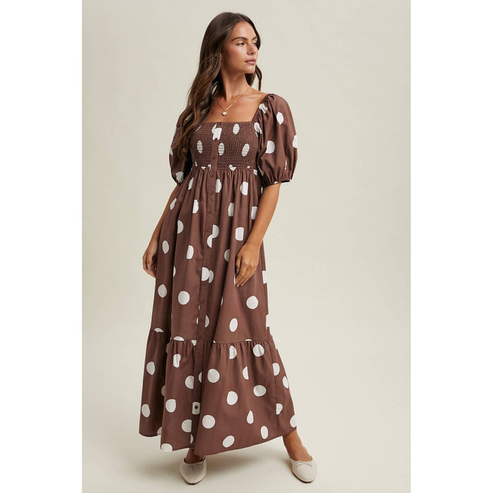 Choco Dot Dress