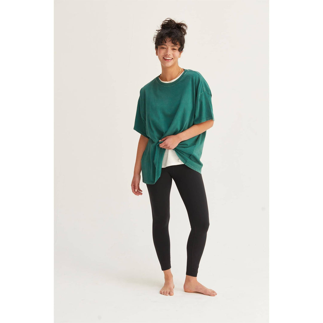 Cool Oversized Distressed Cotton T-shirt