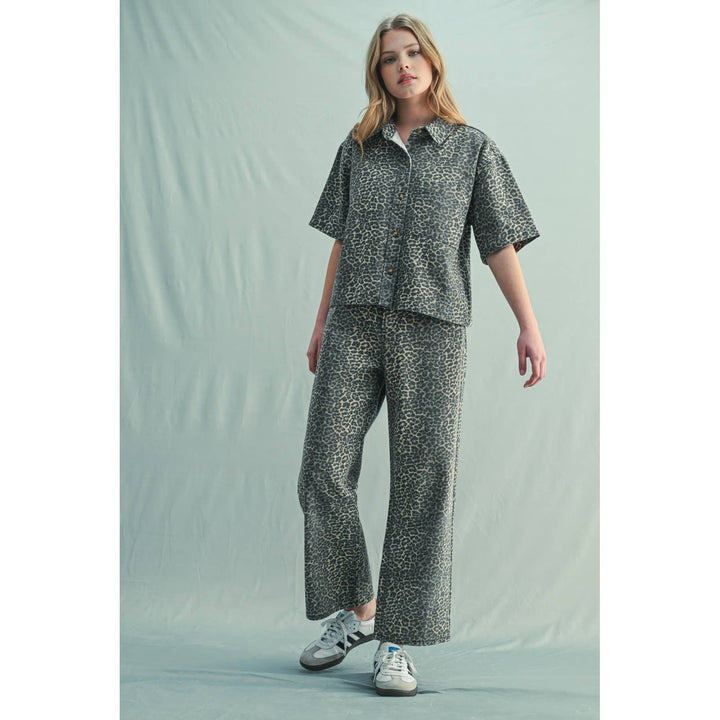 Eliza thornberry leopard top