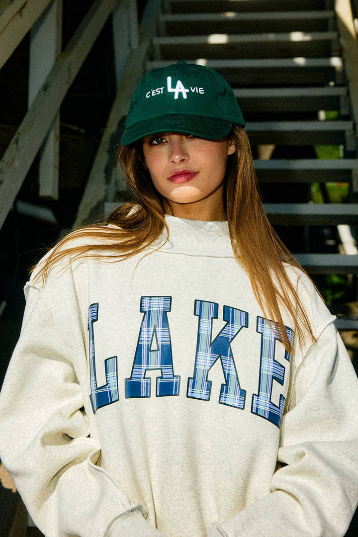 Lake/Mountain Mockneck Sweatshirt