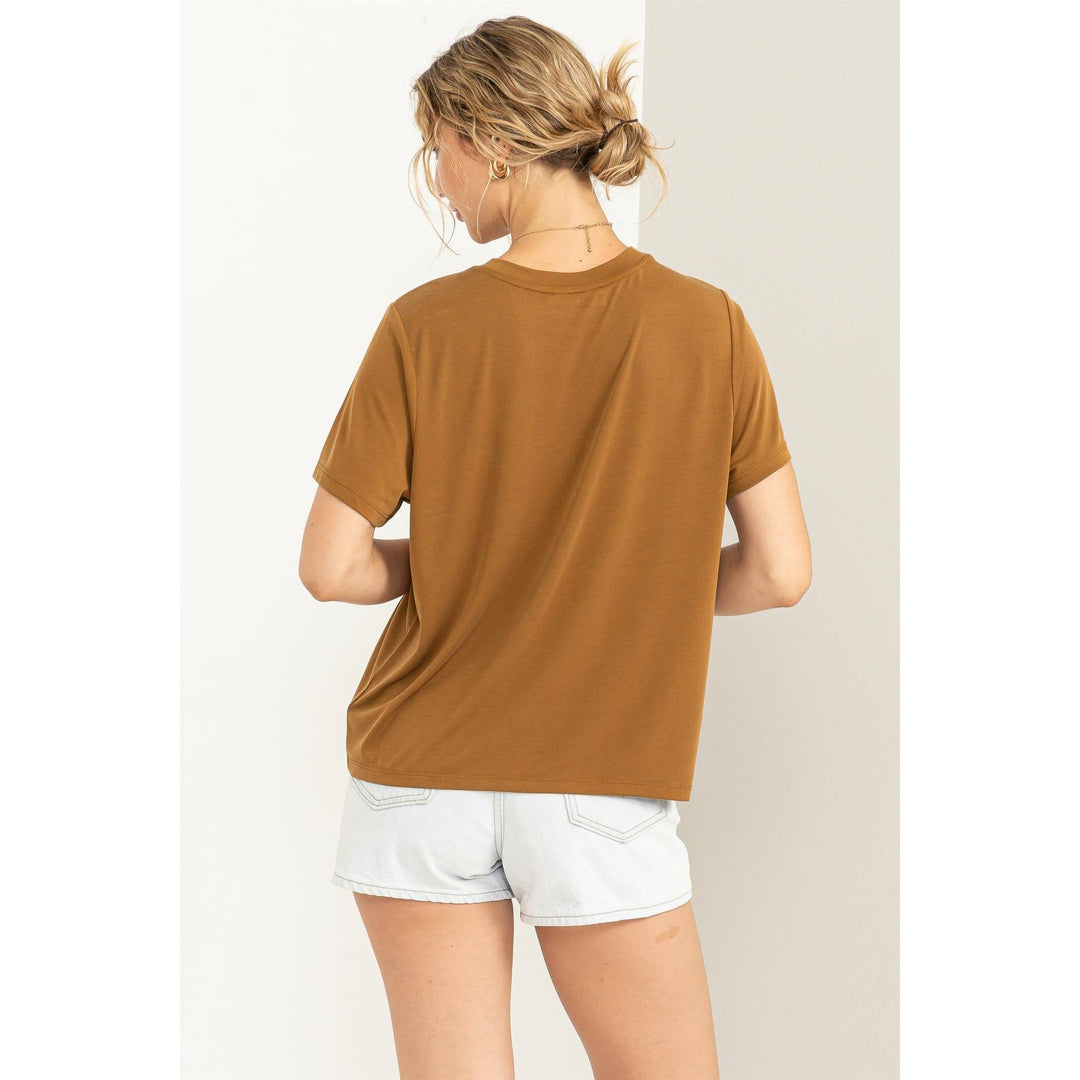 EFFORTLESSLY COOL SHORT SLEEVE TOP