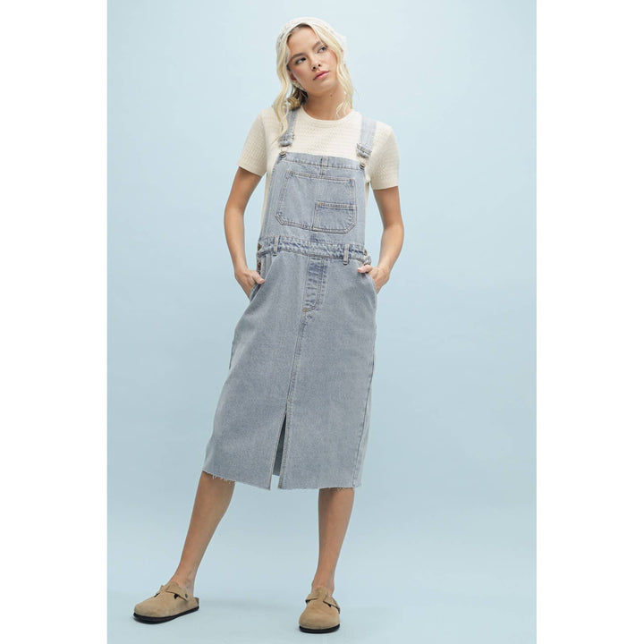 DENIM MIDI SKIRTALL