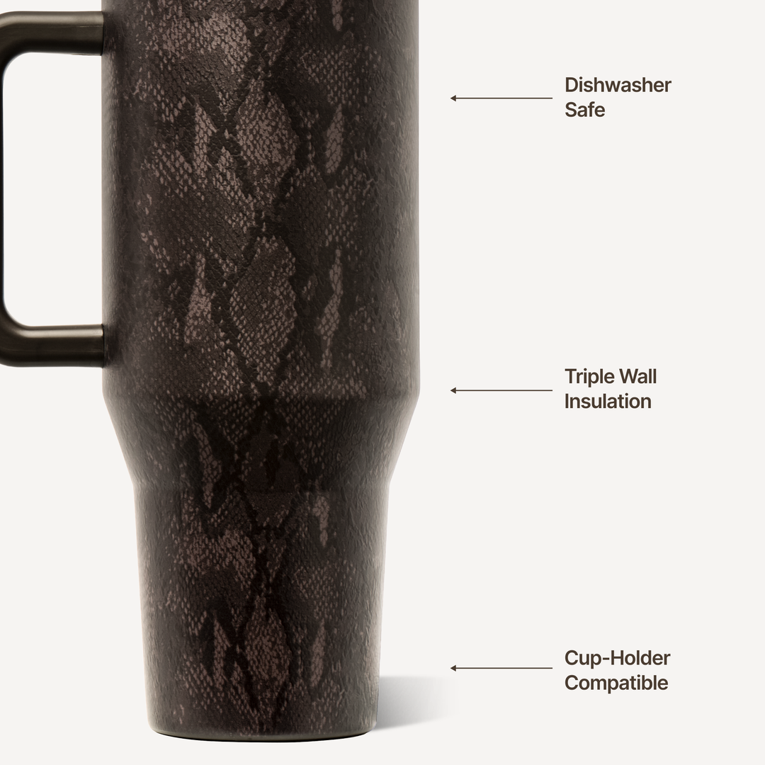 Snakeskin HydroJug 40 oz Traveler Tumbler