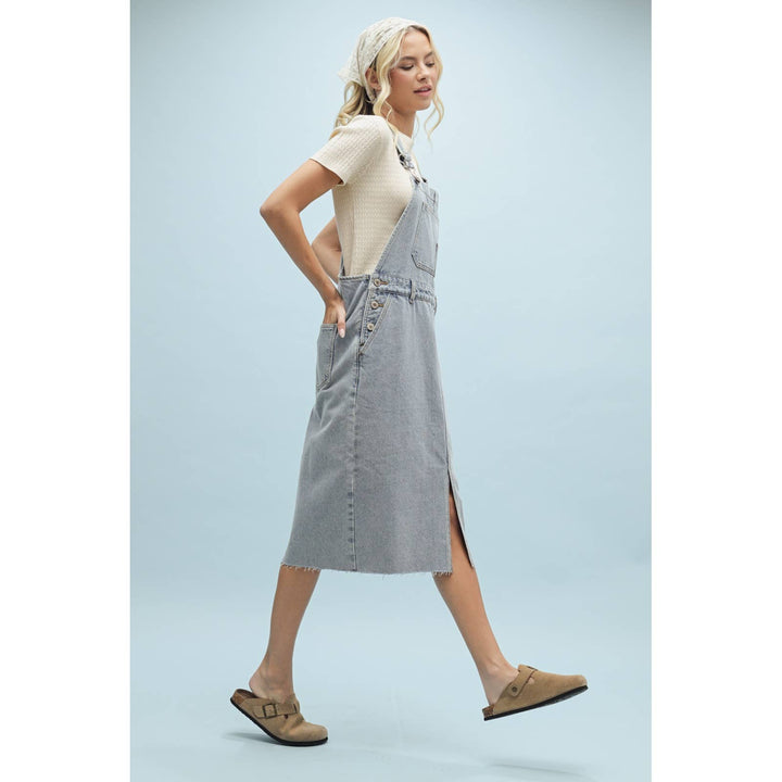 DENIM MIDI SKIRTALL