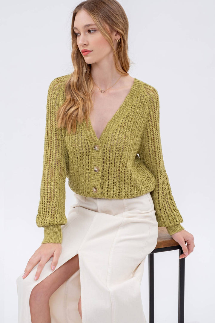 Grandma's Green Cardi
