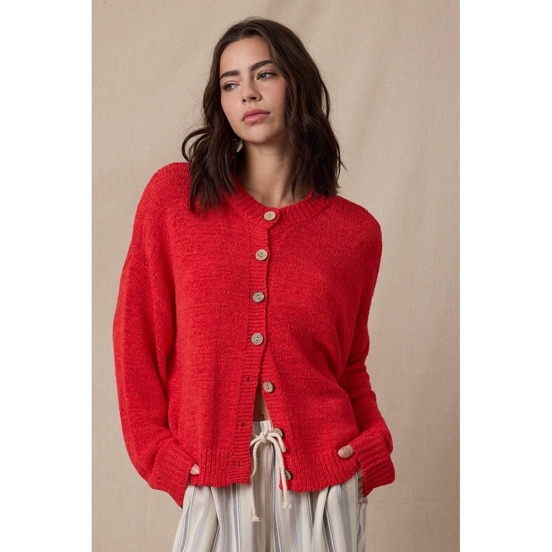 Poppy button up cardigan
