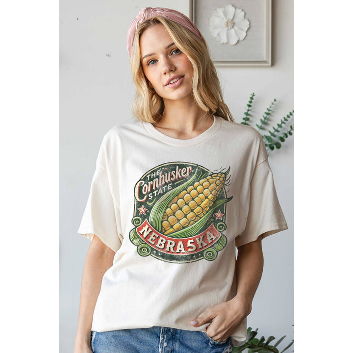 Cornhusker state tee