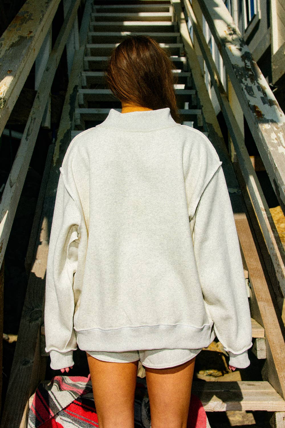 Lake/Mountain Mockneck Sweatshirt