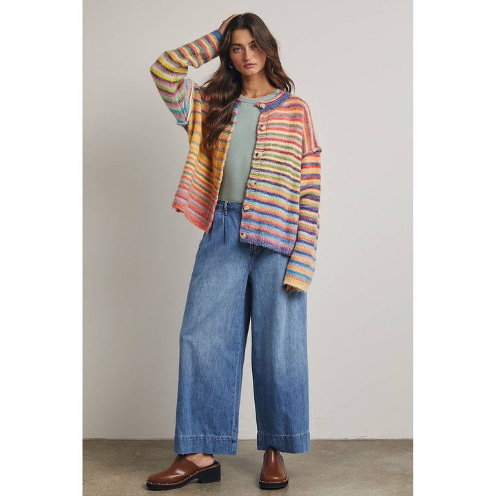 Judy Rainbow Cardigan