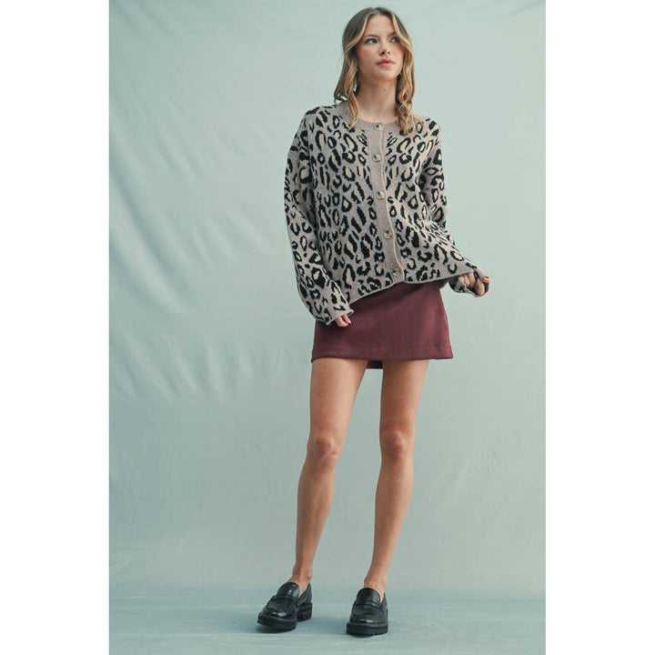 Lenny leopard sweater