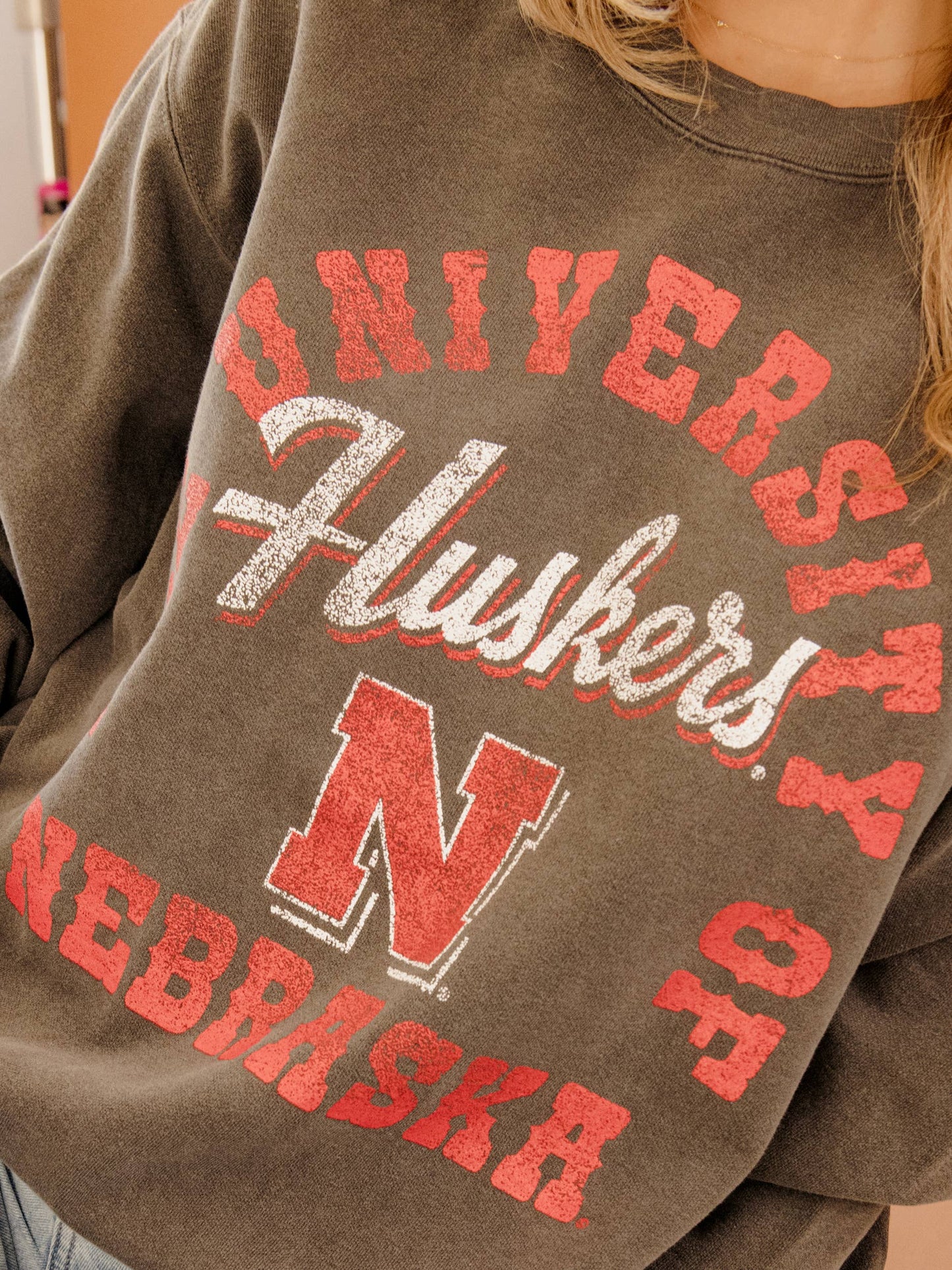 Nebraska Huskers Pepper Sweatshirt