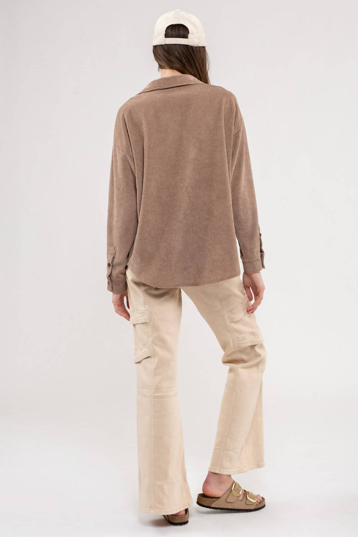 Corey CORDUROY BUTTON UP JACKET