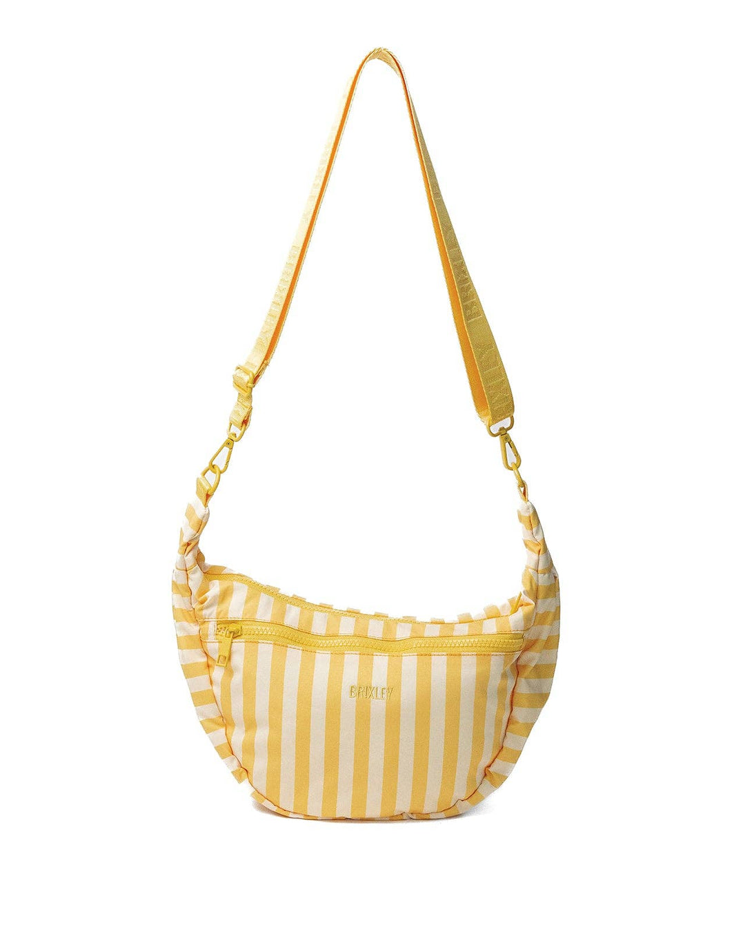Sunbeam Stripe Crescent Bag|Brixley