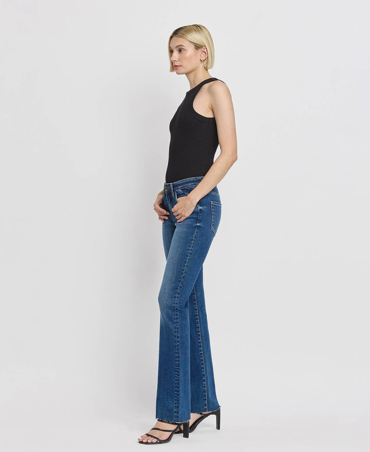 Vigilant Mid Rise Slim Bootcut Jeans