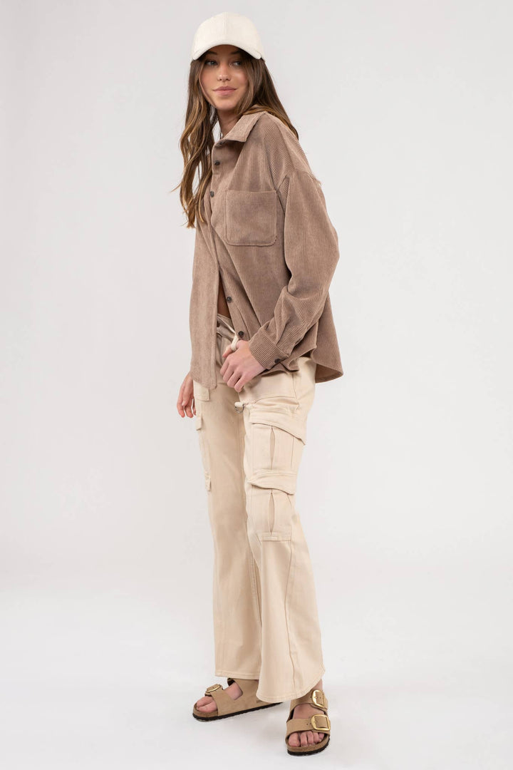 Corey CORDUROY BUTTON UP JACKET