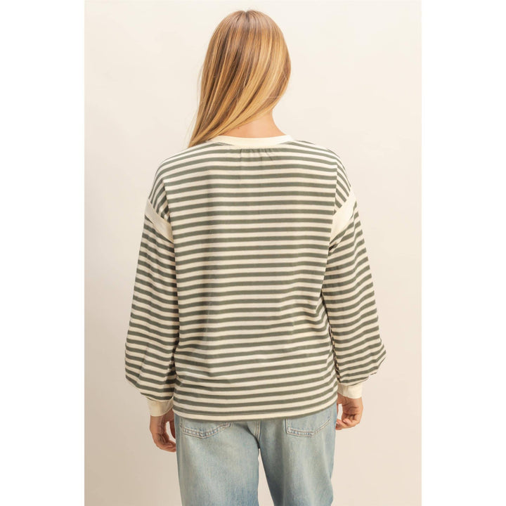 Olivia striped long sleeve