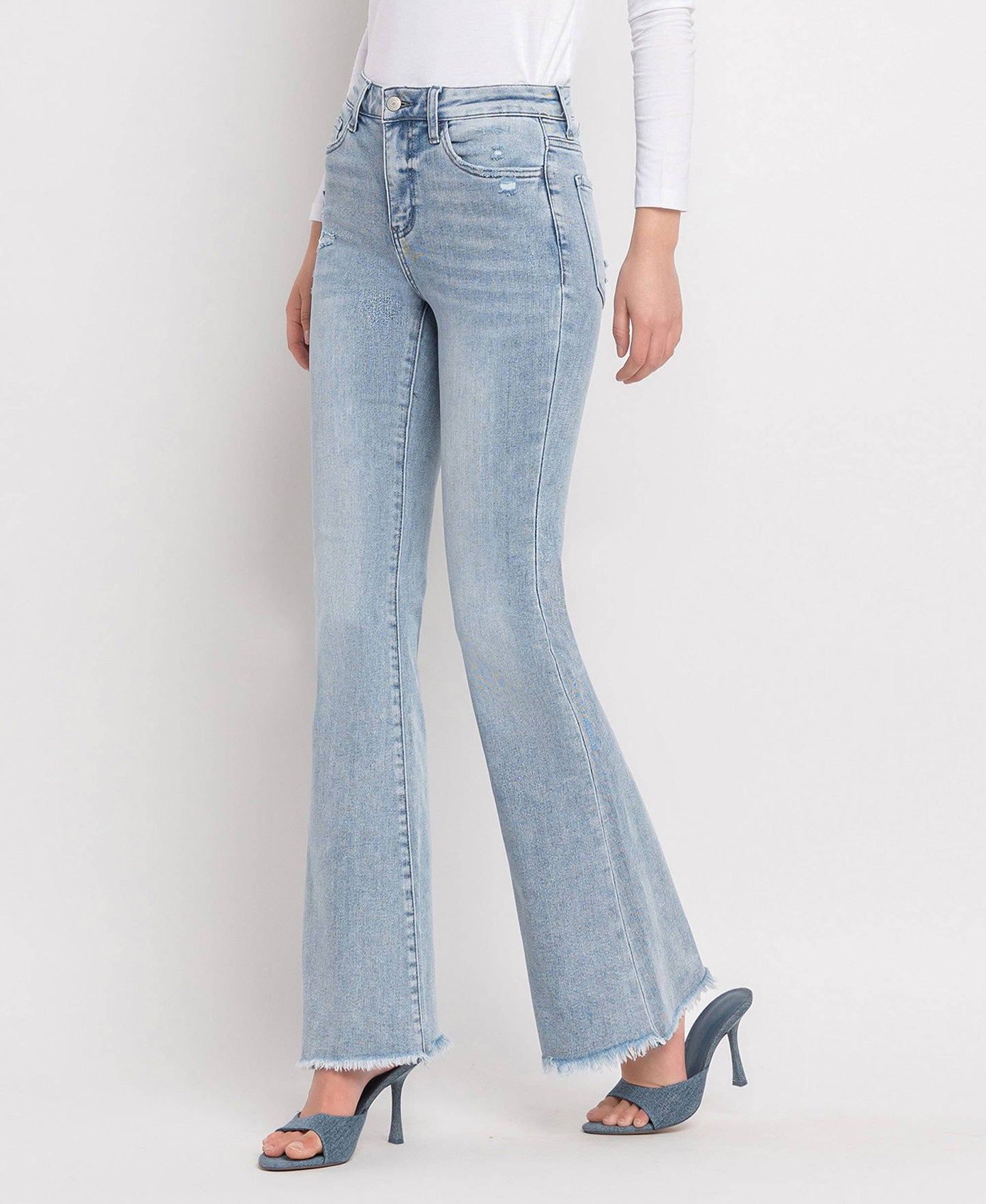 CLAIRE HIGH RISE CLASSIC FLARE JEANS