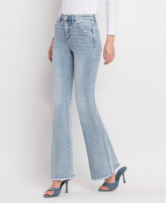 CLAIRE HIGH RISE CLASSIC FLARE JEANS