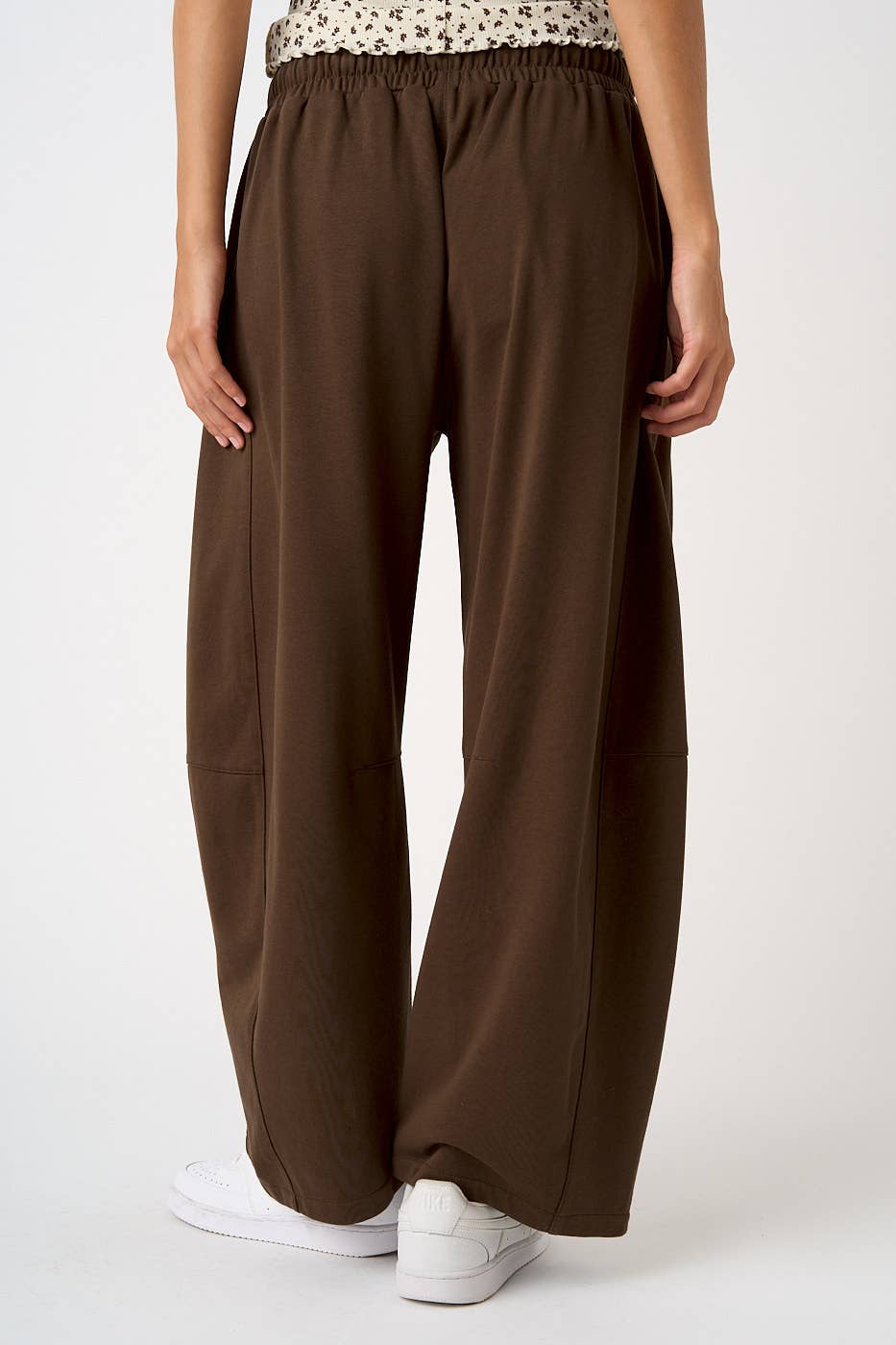 Terry Barrel Pull-on Pants|Boutique Barrel Pants