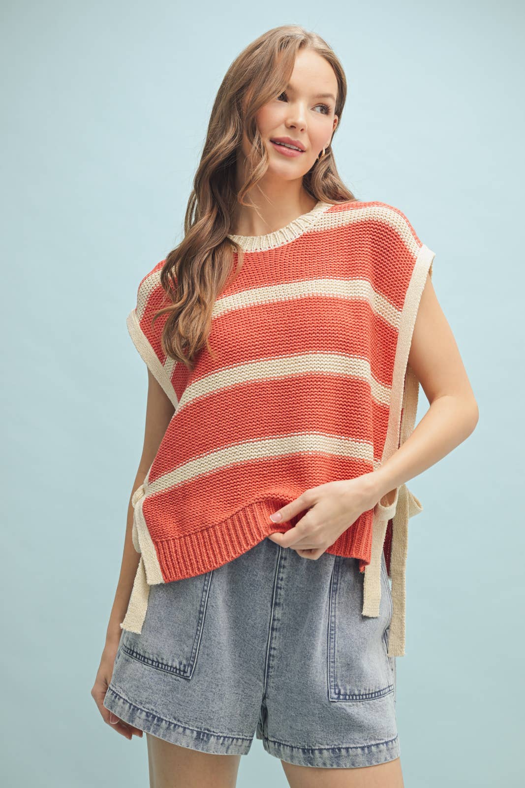 Papaya Sweater Vest